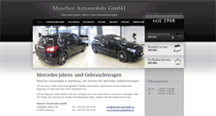 Desktop Screenshot of mascher-automobile.de